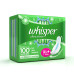 Whisper Ultra Clean Wings Sanitary Pads for Women, XL 8 Napkins